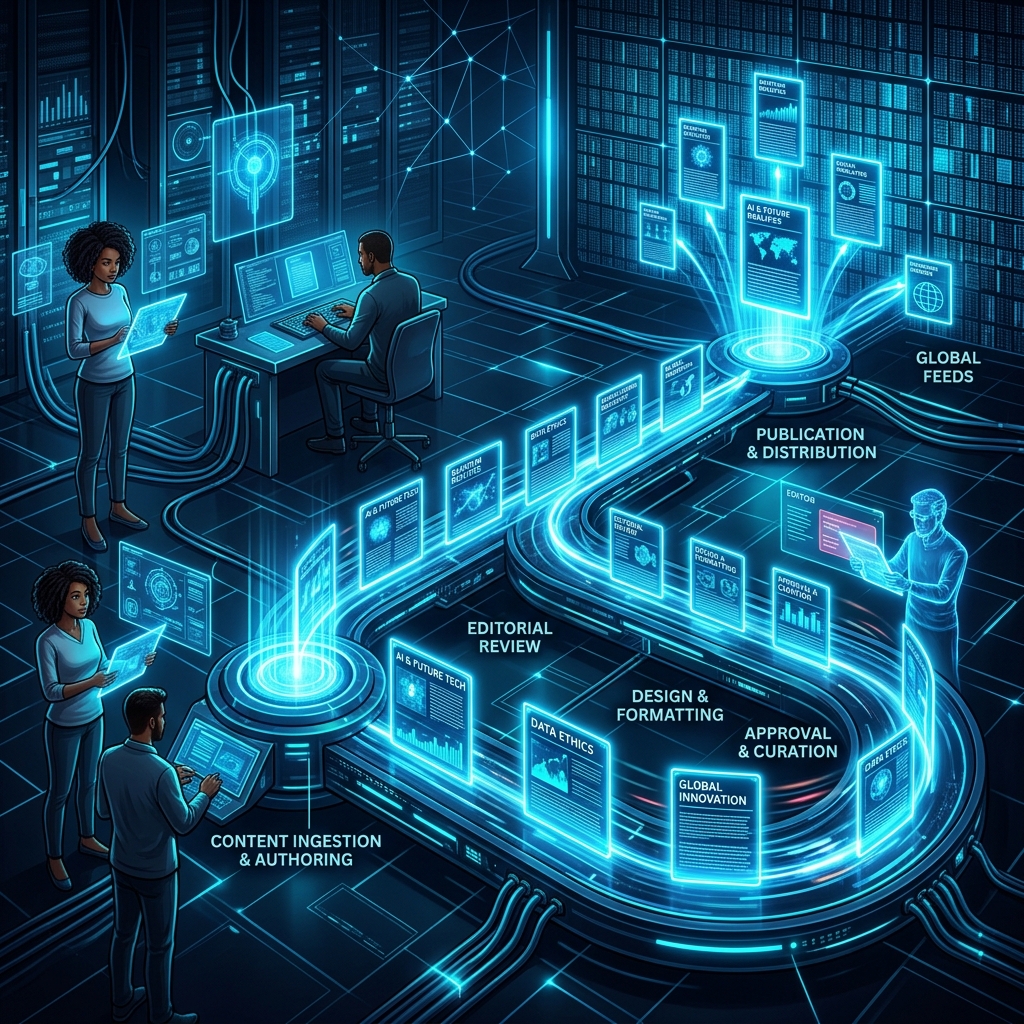 Content Marketing Illustration